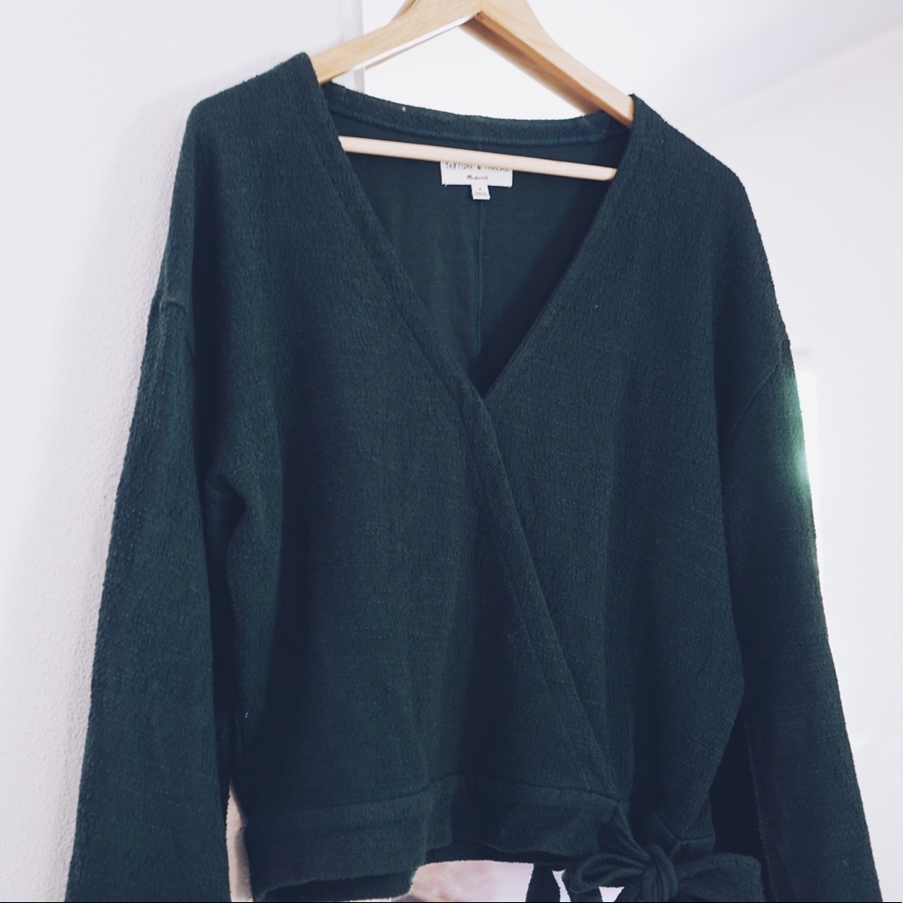 Madewell | Texture & Thread Wrap Top